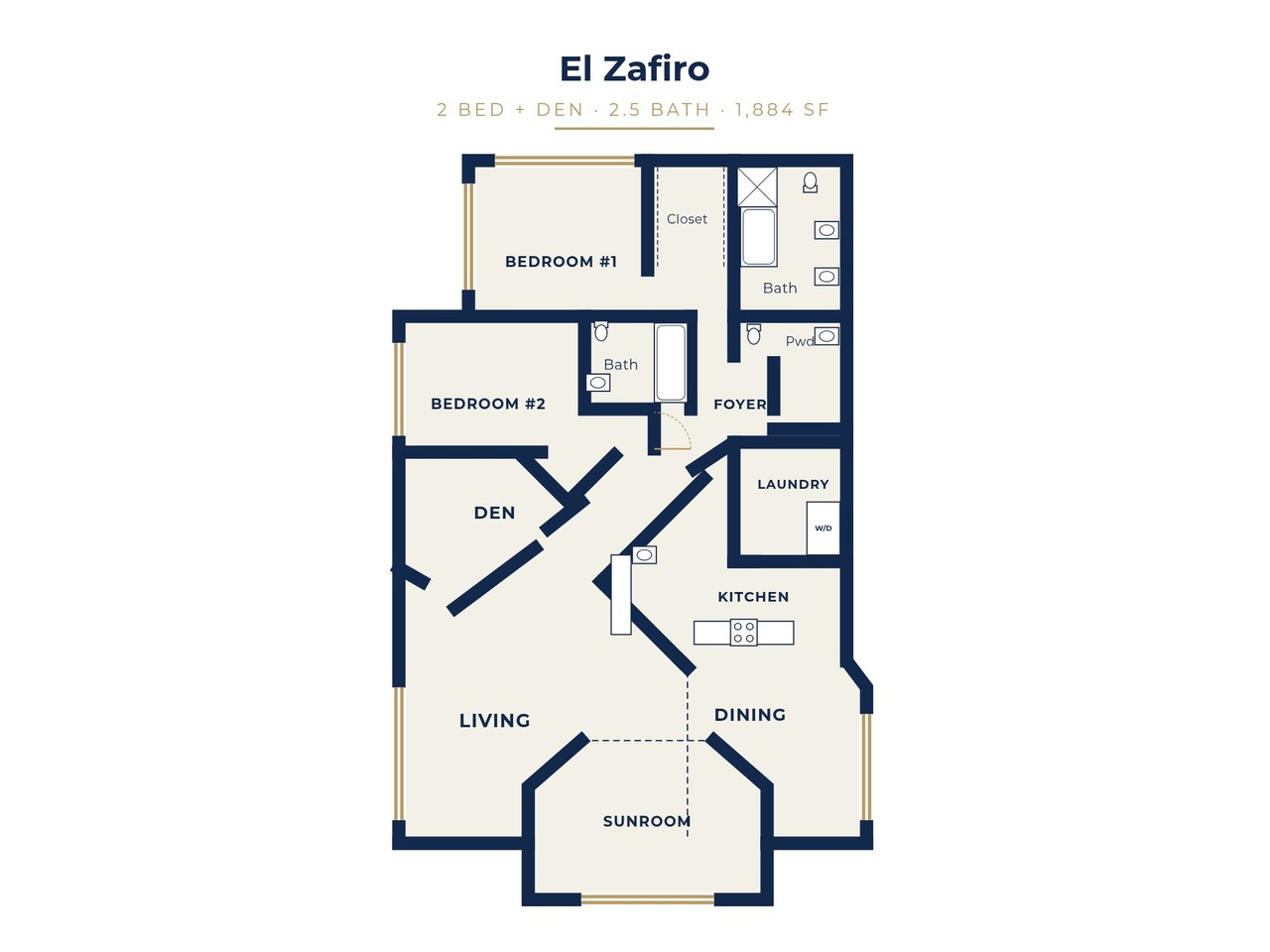El Zafiro floor plan