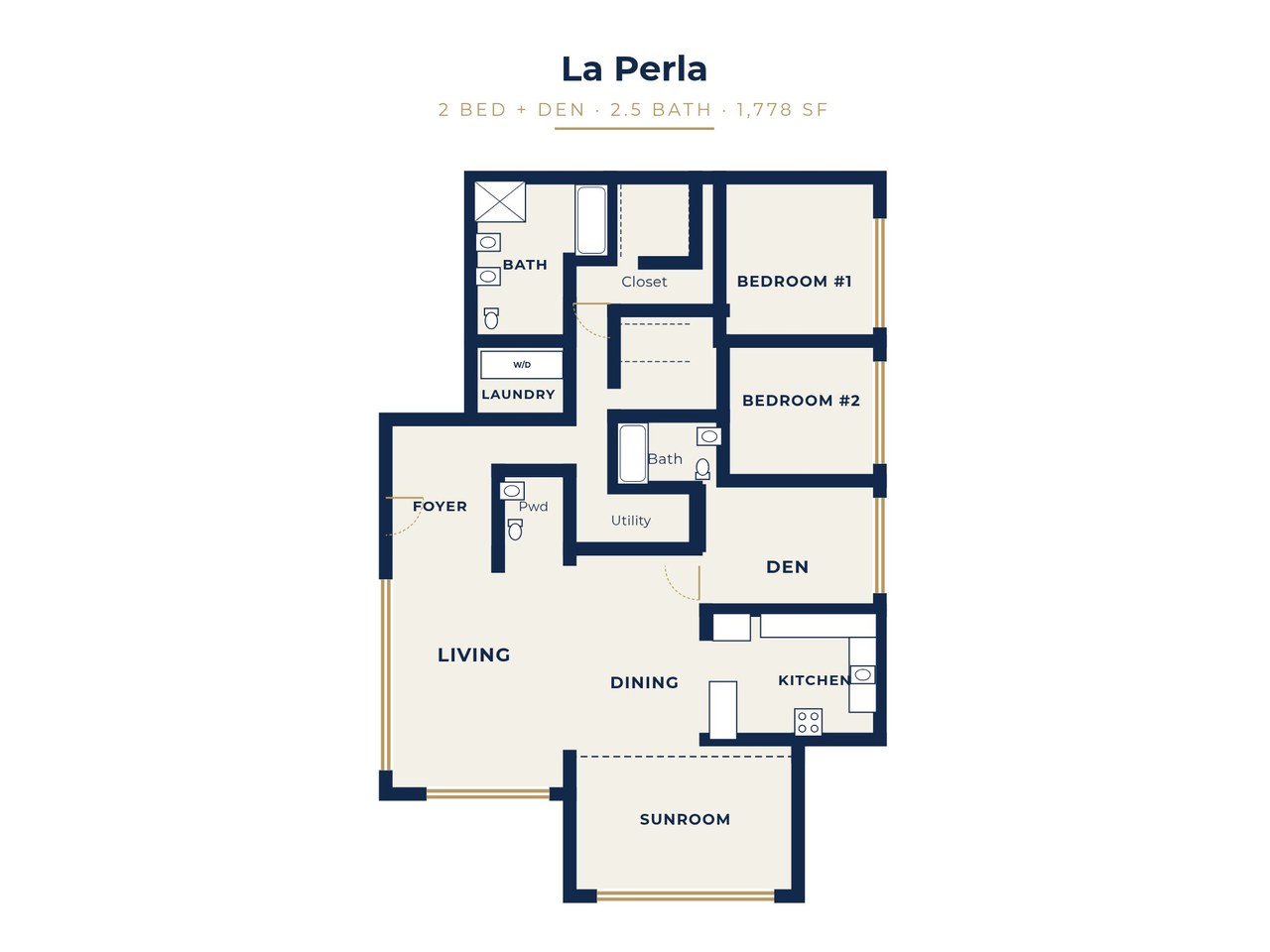 La Perla floor plan